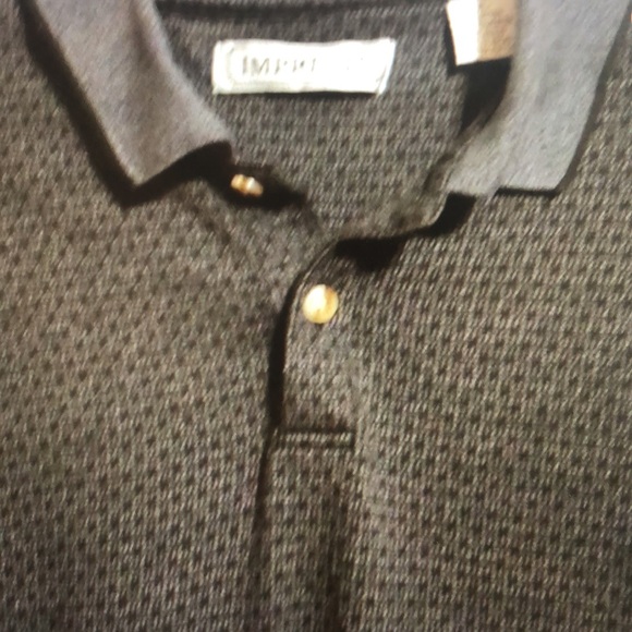 Men's Black Polo Shirt - Picture 3 of 3